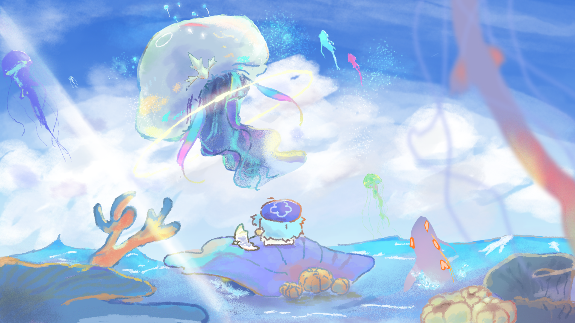 Ocean Slayer Cup Tournament Banner