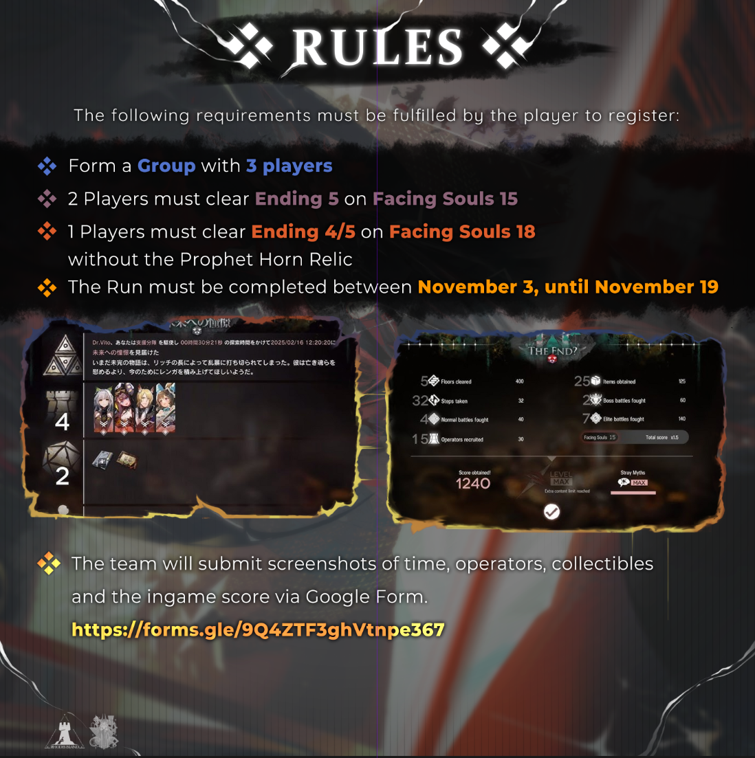 Registration Requirements