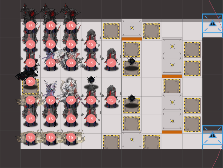 Map 1 enemies