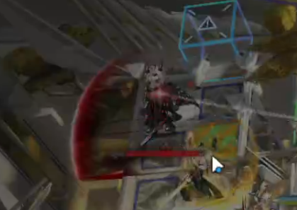 Brandish visual queue