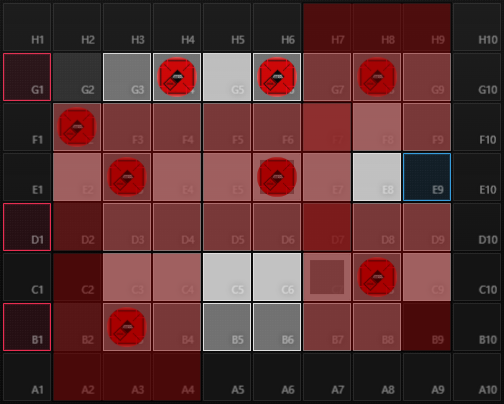 Top box mark of epoch tiles