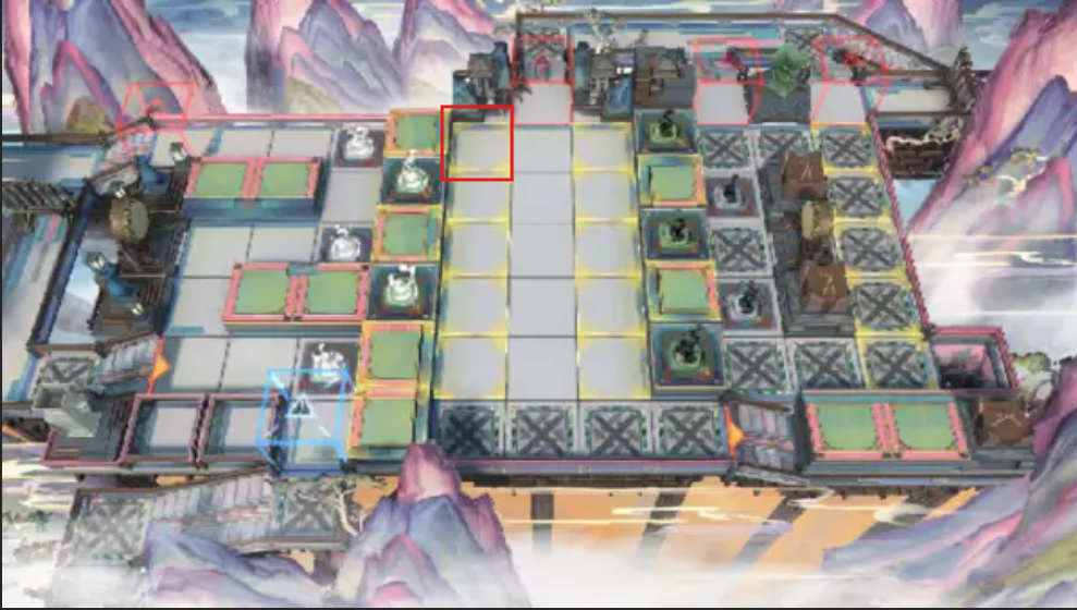 Ending 1 Map - Cat Position