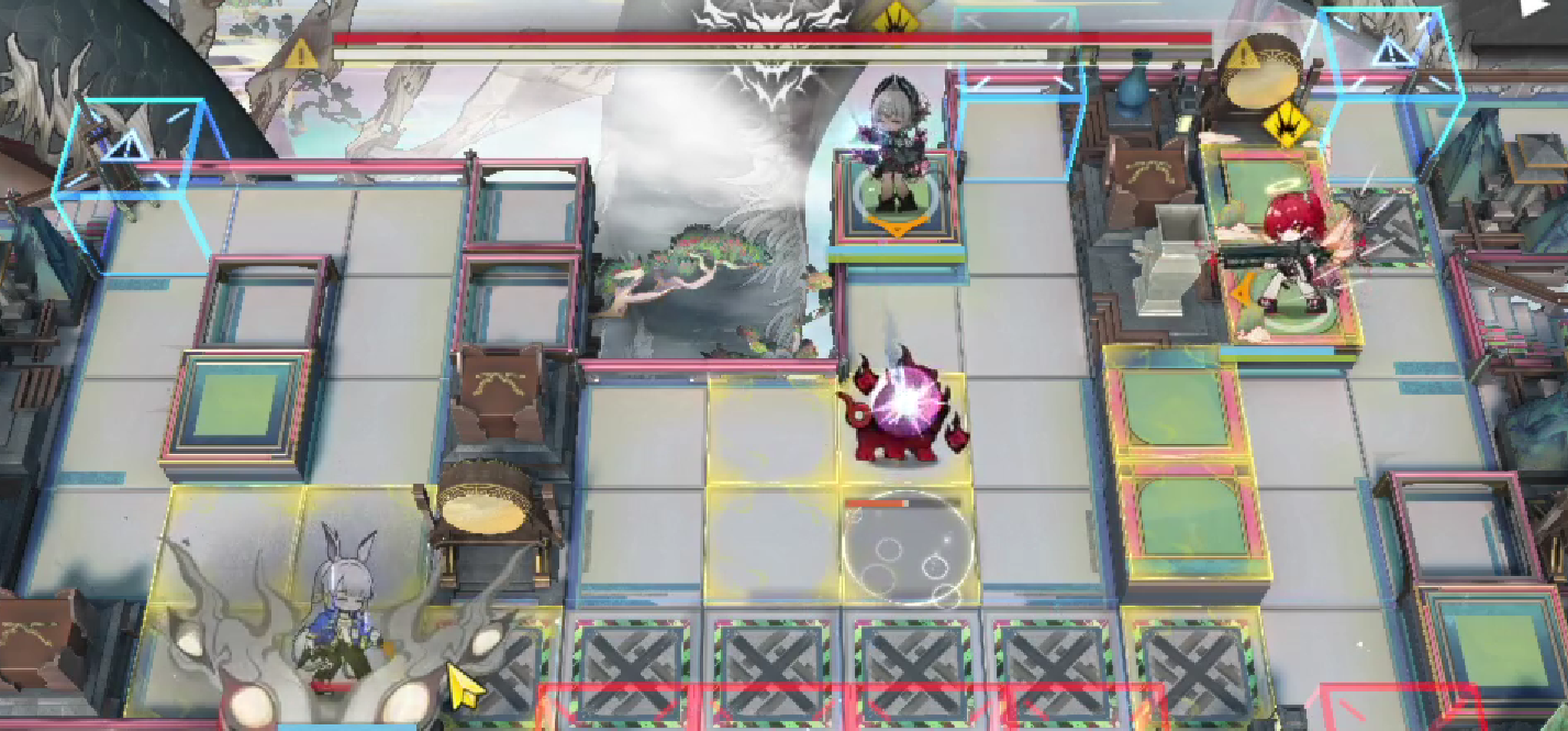 Initial operator placement for Ending 2.